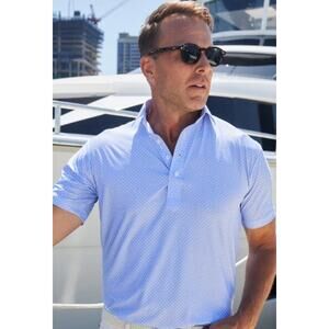 Collars & Co. Featherweight Flex Short-Sleeve Polo